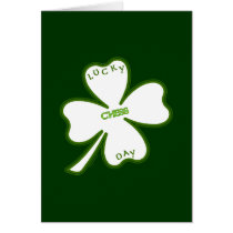 Lucky Chess Day Cards