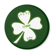 Lucky Chess Day Refrigerator Magnet