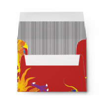 Lucky Chinese Dragon Envelope
