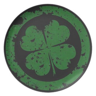 Lucky Clover Party Plates