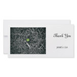 lucky clover photo greeting card