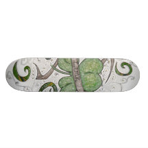 Lucky Clover Skateboard