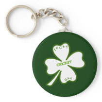 Lucky Cricket Day Keychain