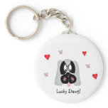 Lucky Dawg! Keychain