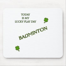 Lucky Day Badminton Mouse Mats