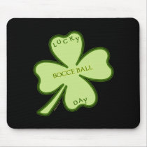 Lucky Day Bocce Ball Mousepads