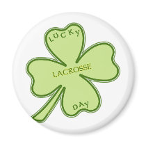 Lucky Day Lacrosse Magnet