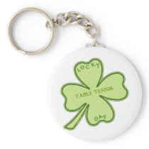 Lucky Day Ping Pong Key Chain