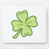 Lucky Day Ping Pong Mouse Pads