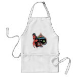 Lucky Devil Girl Apron