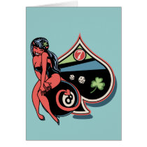Lucky Devil Girl cards by vicevoices Lucky Devil Girl cards