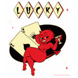 Lucky Devil Girl T-shirt