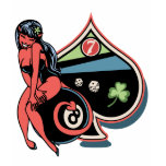 Lucky Devil Girl Tee Shirts