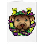 Lucky Dog Greeting Card