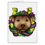 Lucky Dog Greeting Card