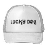 Lucky Dog Paw Print Hat