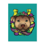 Lucky Dog Postcard