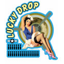 Lucky Drop WWII Nose Art t-shirts