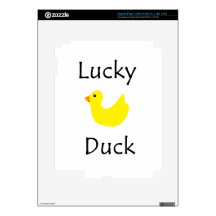 Lucky Duck iPad 3 Skins