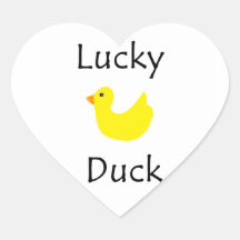 Lucky Duck Stickers