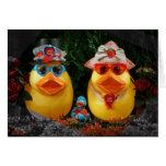 Lucky Ducky! (Blank) Greeting Card