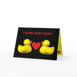 Lucky Ducky Card