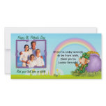 Lucky Enough Leprechaun - Customize and Add Photo Personalized Photo Card