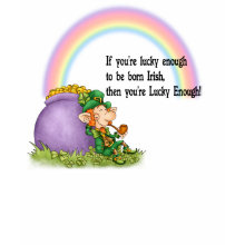 Lucky Enough Leprechaun shirt