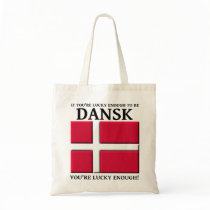 Lucky Enough To Be Dansk Danish Bag Tote