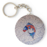 Lucky Fish Symbol of Fortune Keychains