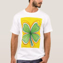 Lucky "Four Leaf Clover" design t-shirts by iamsurreal Lucky "Four Leaf Clover" design t-shirts