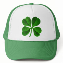 Lucky Four Leaf Clover Hats