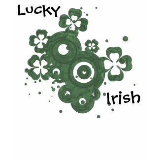 Lucky Four Leaf Clover- Lucky Irish shirt