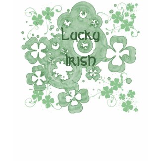 Lucky Four Leaf Clover- Lucky Irish shirt