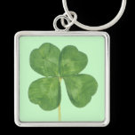 Lucky Four-Leaf Clover Shamrock Keychains