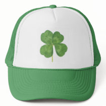 Lucky Four-Leaf Clover Shamrock Mesh Hats