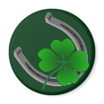 Lucky Fridge Magnet Shirt St. Patrick's Home Decor
