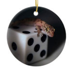 Lucky Gecko Christmas Ornaments