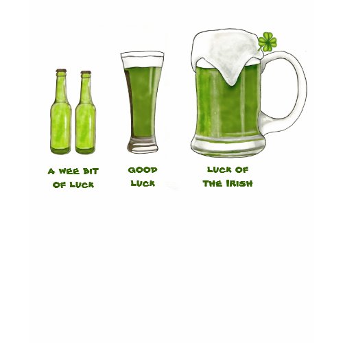 Lucky Green Beers T-Shirt shirt
