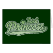 Lucky Green Irish Princess cards