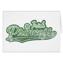 Lucky Green Irish Princess cards