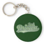 Lucky Green Irish Princess Key Chain