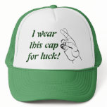 Lucky Hat: Fingers Crossed!