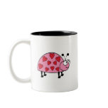 Lucky Heart Bug Tshirts and Gifts Mug