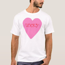 Lucky Heart t-shirts