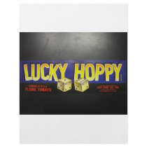 Lucky Hoppy Label flyers by JustProducts Lucky Hoppy Label flyers