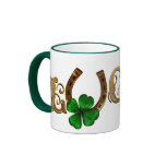 Lucky Horseshoe Coffee Cup or Travel Mug