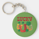 Lucky Horseshoes Key Chains