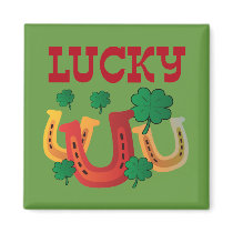 Lucky Horseshoes magnets