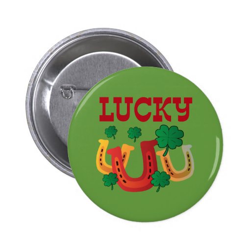 Lucky Horseshoes Pin